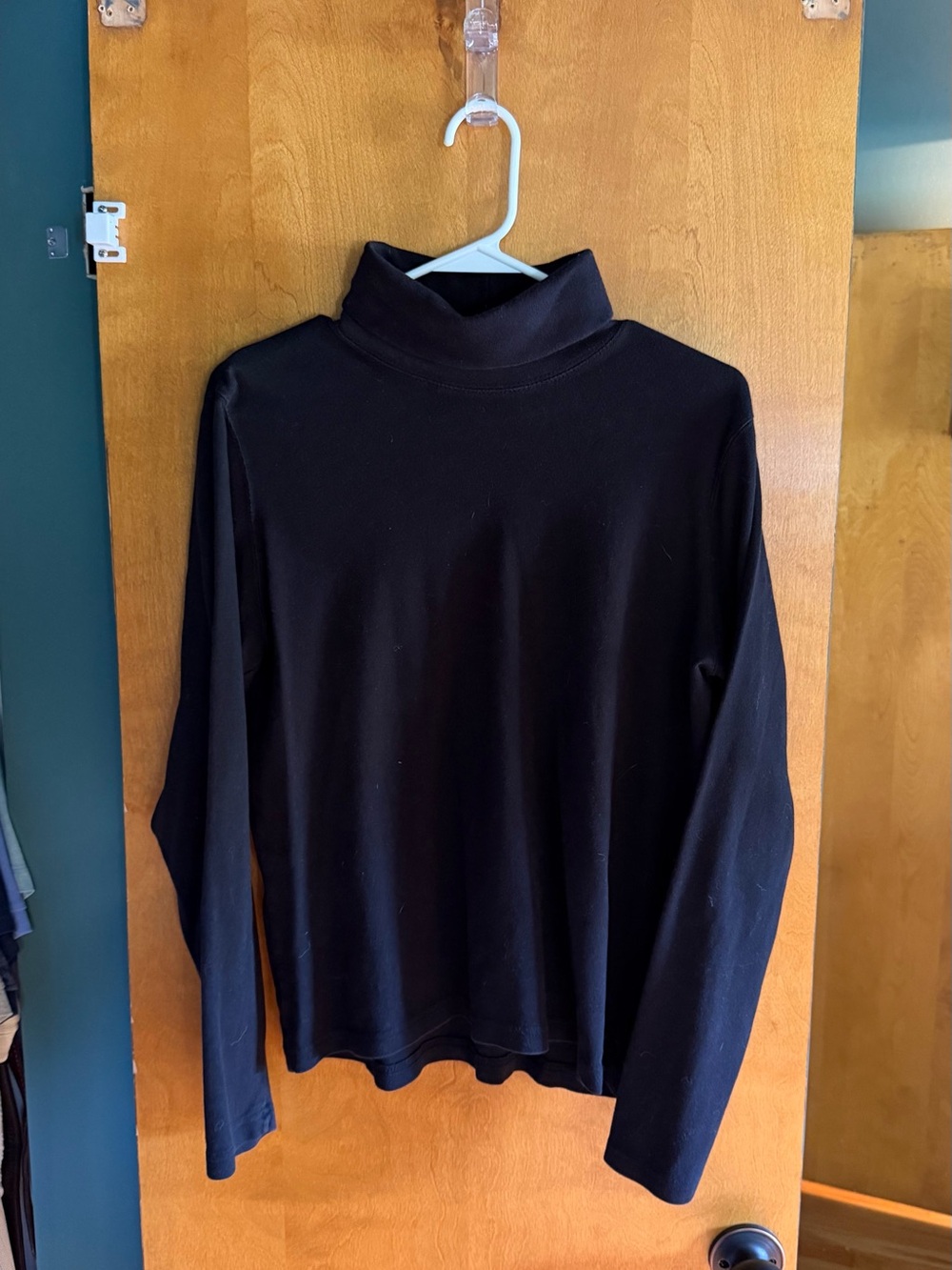 VanHeusen Black Turtleneck Long Sleeve